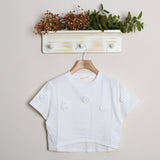 T-Shirt Corta Con Applicazioni