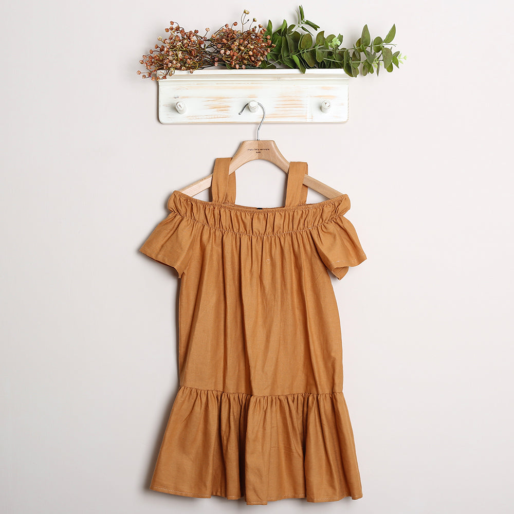 Vestito In Lino "Angolo Delle Meraviglie"