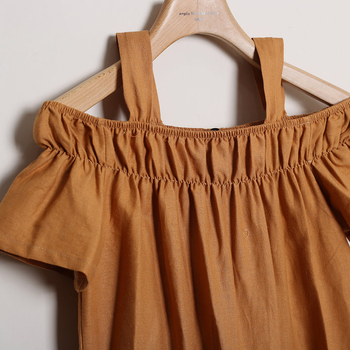Vestito In Lino "Angolo Delle Meraviglie"