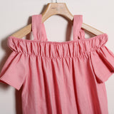 Vestito In Lino "Angolo Delle Meraviglie"