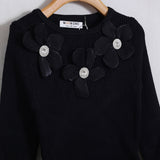 Vestito Slim Con Applicazioni