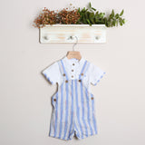 Salopette Con T-Shirt Serafino