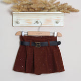 Short Plissè Brillantinato (Cintura Inclusa)