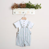 Salopette Con T-Shirt Serafino
