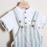 Salopette Con T-Shirt Serafino
