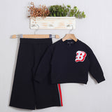 Completo Over Con Pantalone Gamba Larga