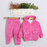 Completo Ciniglia Con Pantalone (Shirt Manica Lunga Inclusa)