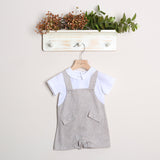 Salopette Con T-Shirt