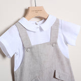 Salopette Con T-Shirt