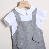 Salopette Con T-Shirt