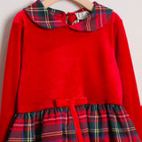 Vestito Scozzese Ciniglia