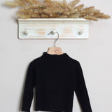 Zweifarbiges Kirschkleid 