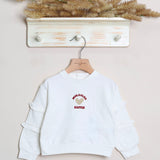 Zweifarbiges Kirschkleid 