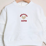 Zweifarbiges Kirschkleid 