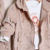 Completo Con Leggings+Felpa+T-Shirt