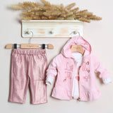 Zweifarbiges Kirschkleid 