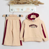 Zweifarbiges Kirschkleid 