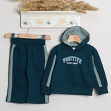 Zweifarbiges Kirschkleid 