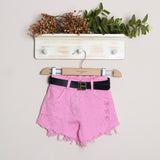 Short Con Rotture (Cintura Inclusa)