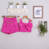 Komplett mit Shorts