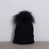 Cappello Intrecciato Pom Pom
