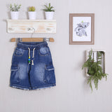 Short Denim Cargo
