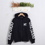 Felpa Cappuccio Con Zip