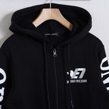Felpa Cappuccio Con Zip