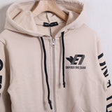 Felpa Cappuccio Con Zip