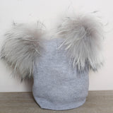 Geflochtene Bommelmütze