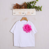 T-Shirt Con Spilla Fiocco