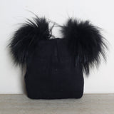 Geflochtene Bommelmütze