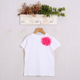 T-Shirt Con Spilla Fiocco