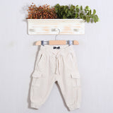 Cargo Jogger Effetto Velluto