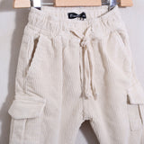 Cargo Jogger Effetto Velluto