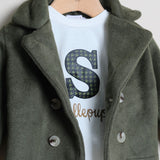 Completo Con Pantalone+Cappottino+Shirt Manica Lunga