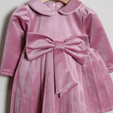 Zweifarbiges Kirschkleid 