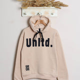 Felpa Cappuccio Con Stampa Felpata