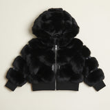 Pelliccia Con Cappuccio