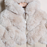 Pelliccia Con Cappuccio