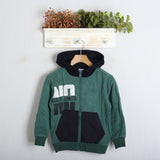 Felpa Cappuccio Con Zip