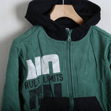 Felpa Cappuccio Con Zip