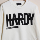 Felpa Girocollo Con Stampa felpata