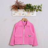 Giacca Camicia Con Zip