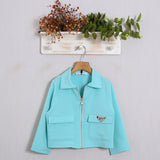 Giacca Camicia Con Zip