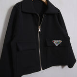 Giacca Camicia Con Zip