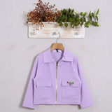 Giacca Camicia Con Zip