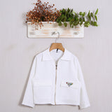 Giacca Camicia Con Zip