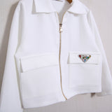 Giacca Camicia Con Zip