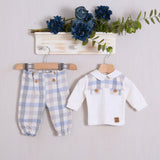 Chenille-Split-Strampler „Mini Moon“